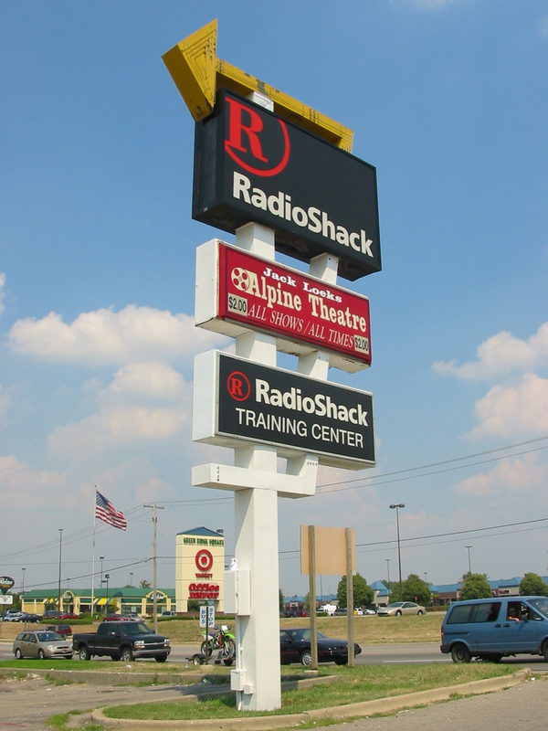 Alpine Four Theatre - Sign (newer photo)